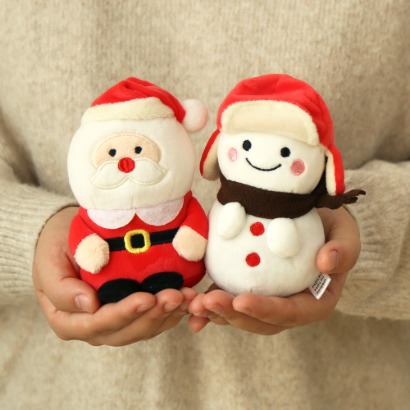 산타 &amp; 눈사람 핫팩 인형, 원룸만들기